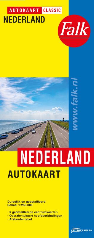 Autokaart Nederland Classic