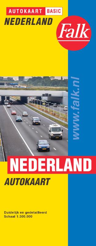 Falk autokaart Nederland basic