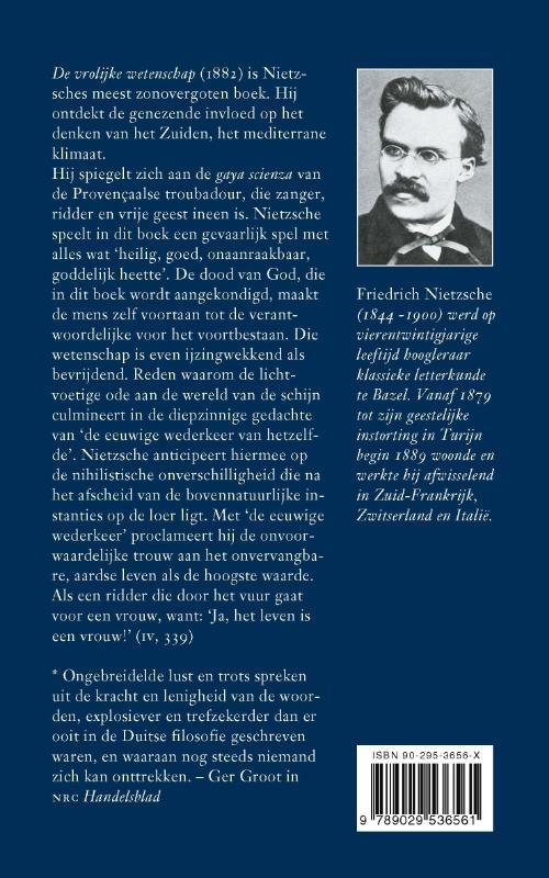 image for De vrolijke wetenschap