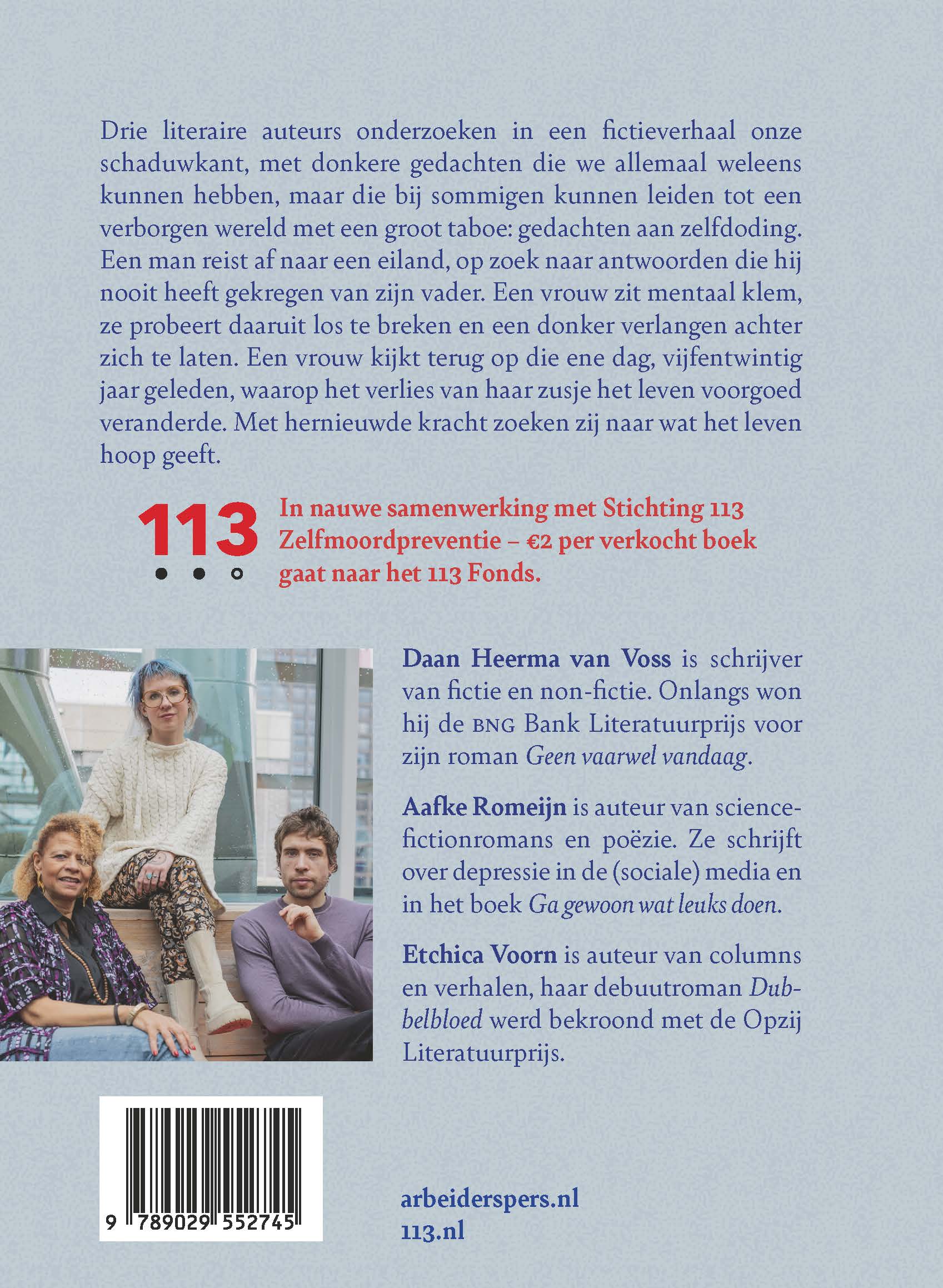 Morgen beginnen we weer opnieuw Drie verhalen over donkere gedachten, hoop en moed