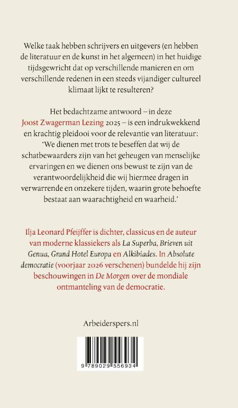 image for De toekomst van de literatuur