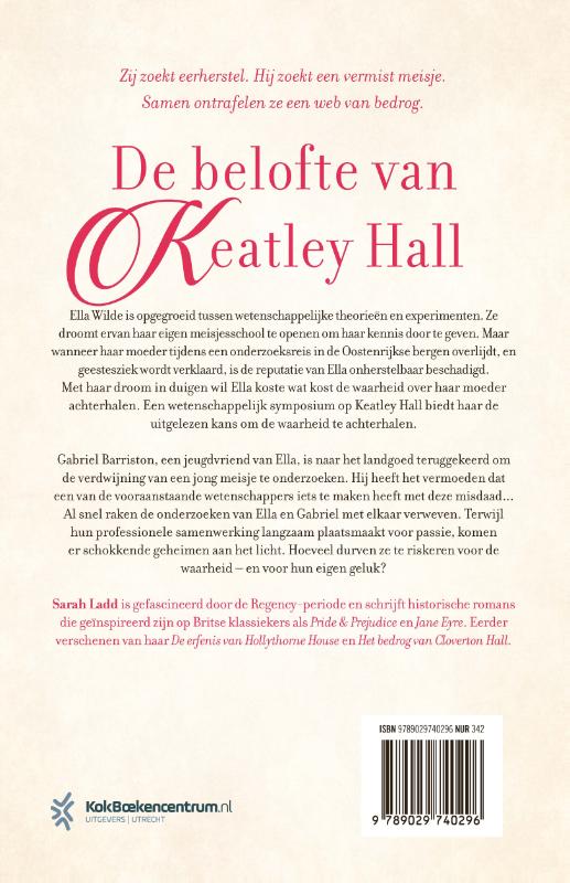 image for De belofte van Keatley Hall