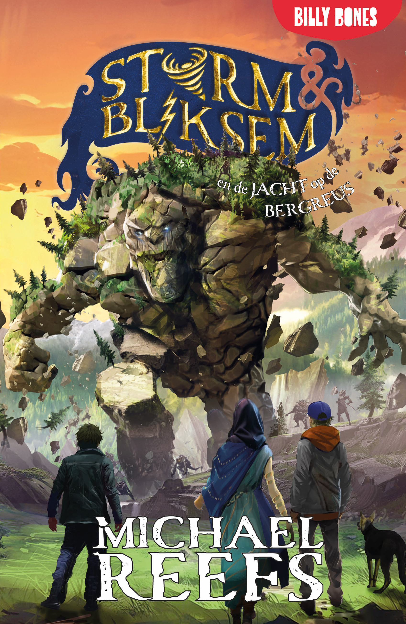 Storm en Bliksem en de jacht op de bergreus 