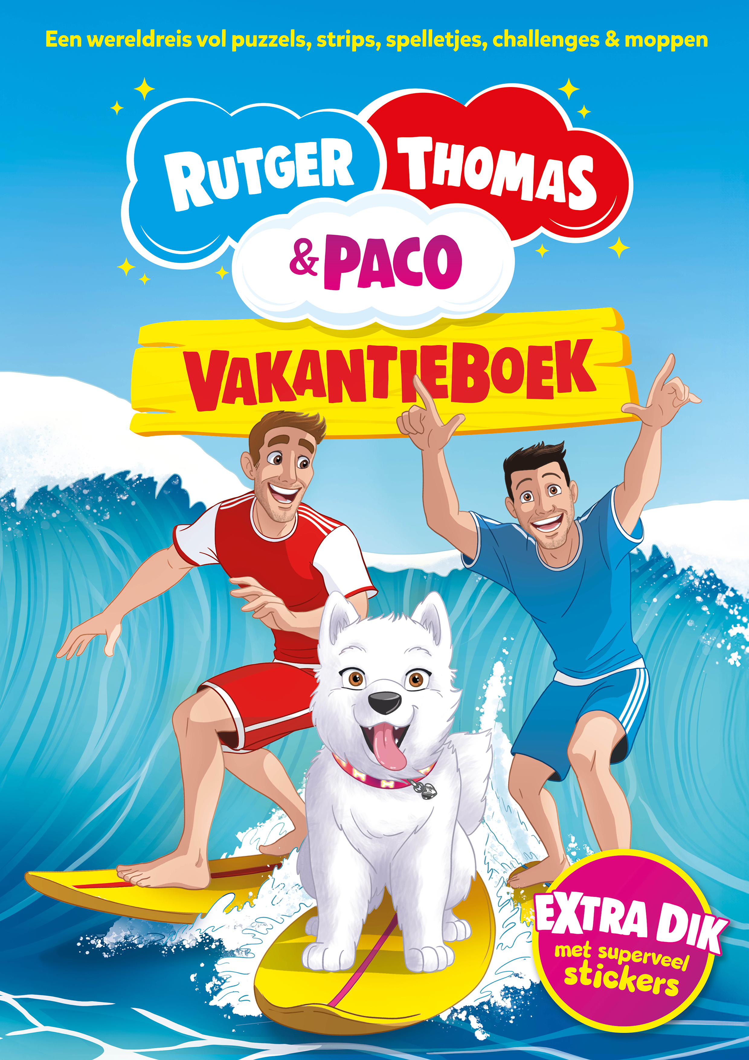 Het Vakantieboek van Rutger, Thomas  & Paco & moppen