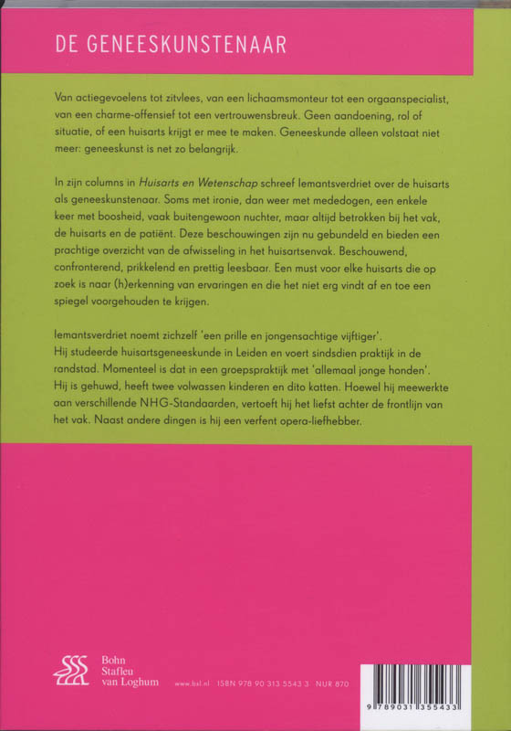 image for De Geneeskunstenaar