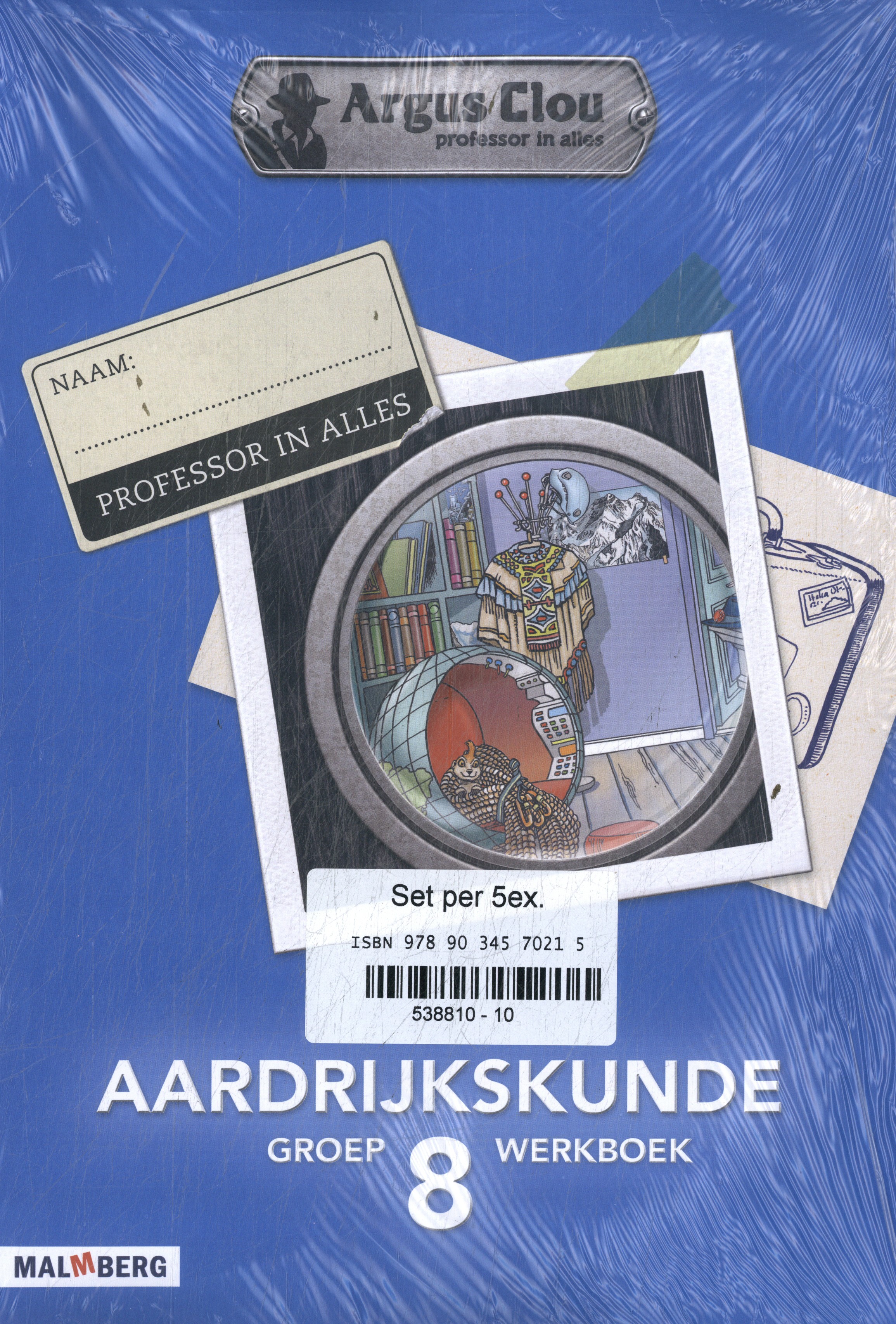 Argus Clou (set 5 ex) groep 8 Aardrijkskunde  Werkboek