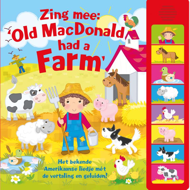 Zing mee: Old MacDonald had a farm, 8 geluiden