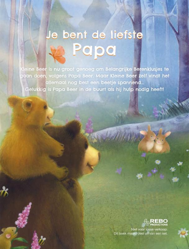 image for Je bent de liefste papa - boek & knuffelbeer