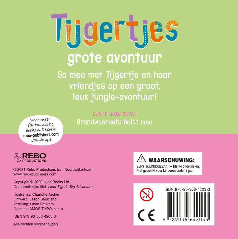 image for Tijgertjes grote avontuur