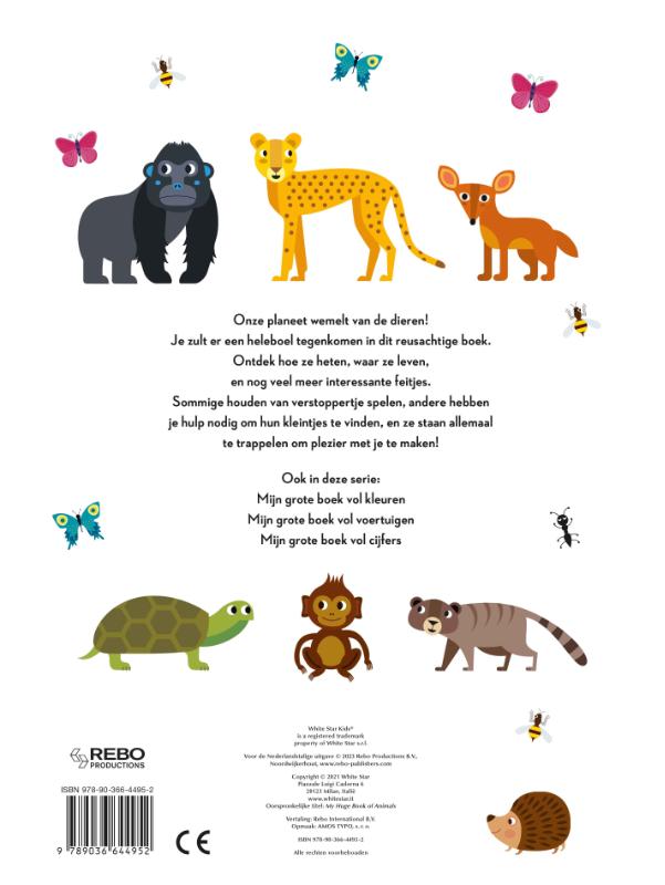 image for Mijn grote boek vol dieren