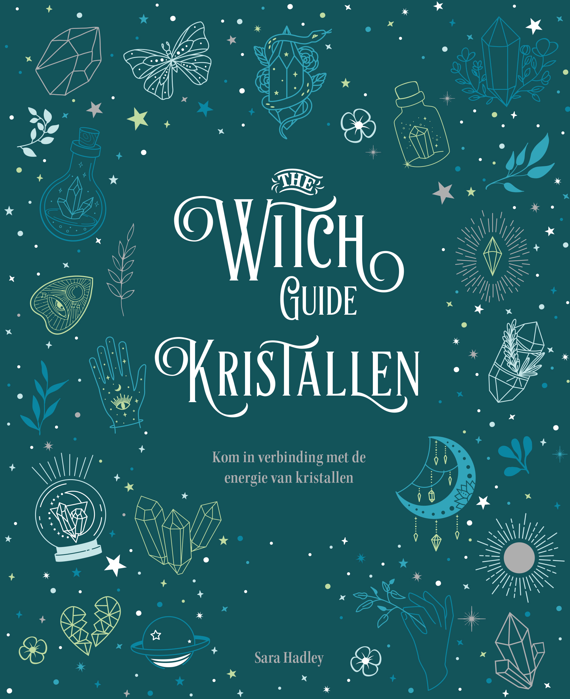 The witch guide kristallen Kom in verbinding met de energie van kristallen