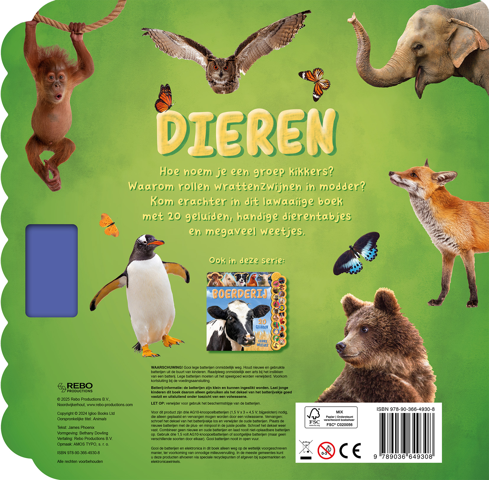 Dieren - 20-geluidenboek 