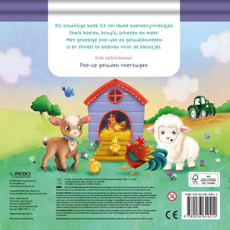 image for Boerderij – Pop-up geluidenboek