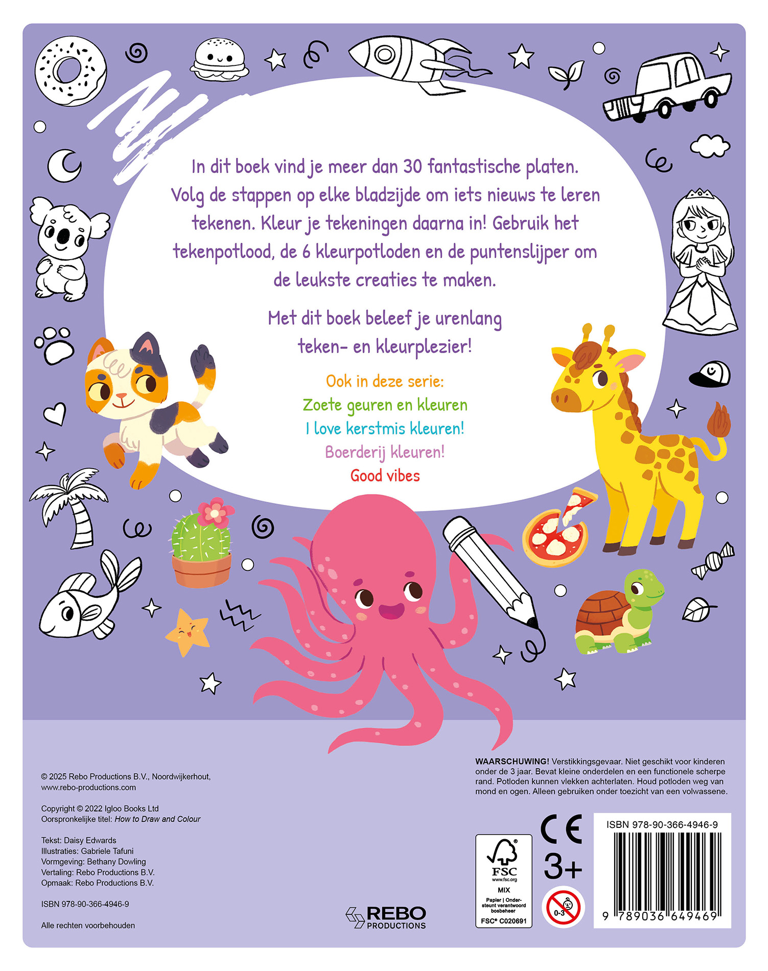 Teken  & kleur! - Kleurmania Meer dan 30 kleurplaten