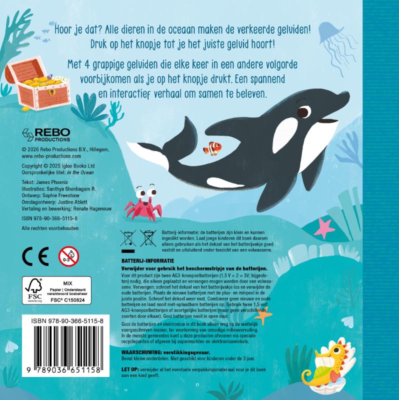 image for In de oceaan - Zoek het geluid