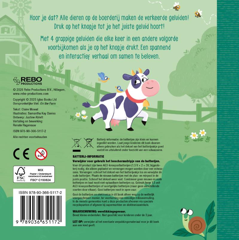 image for Op de boerderij - Zoek het geluid