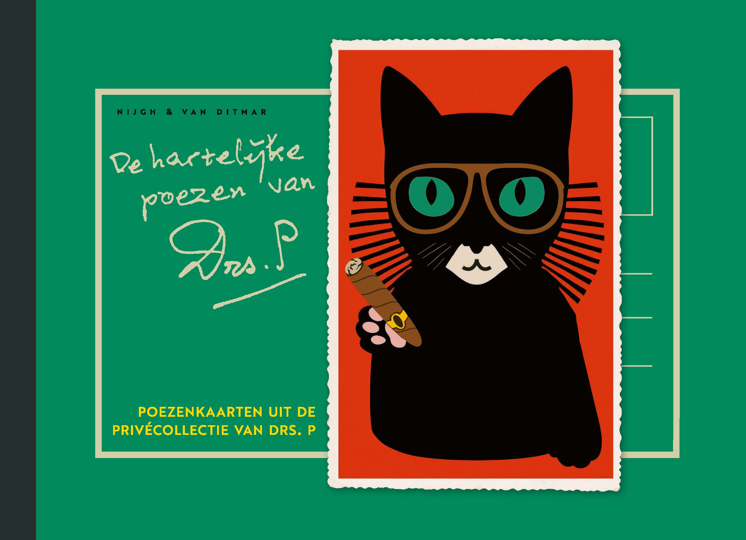 De hartelijke poezen van Drs. P Poezenkaarten uit de privécollectie