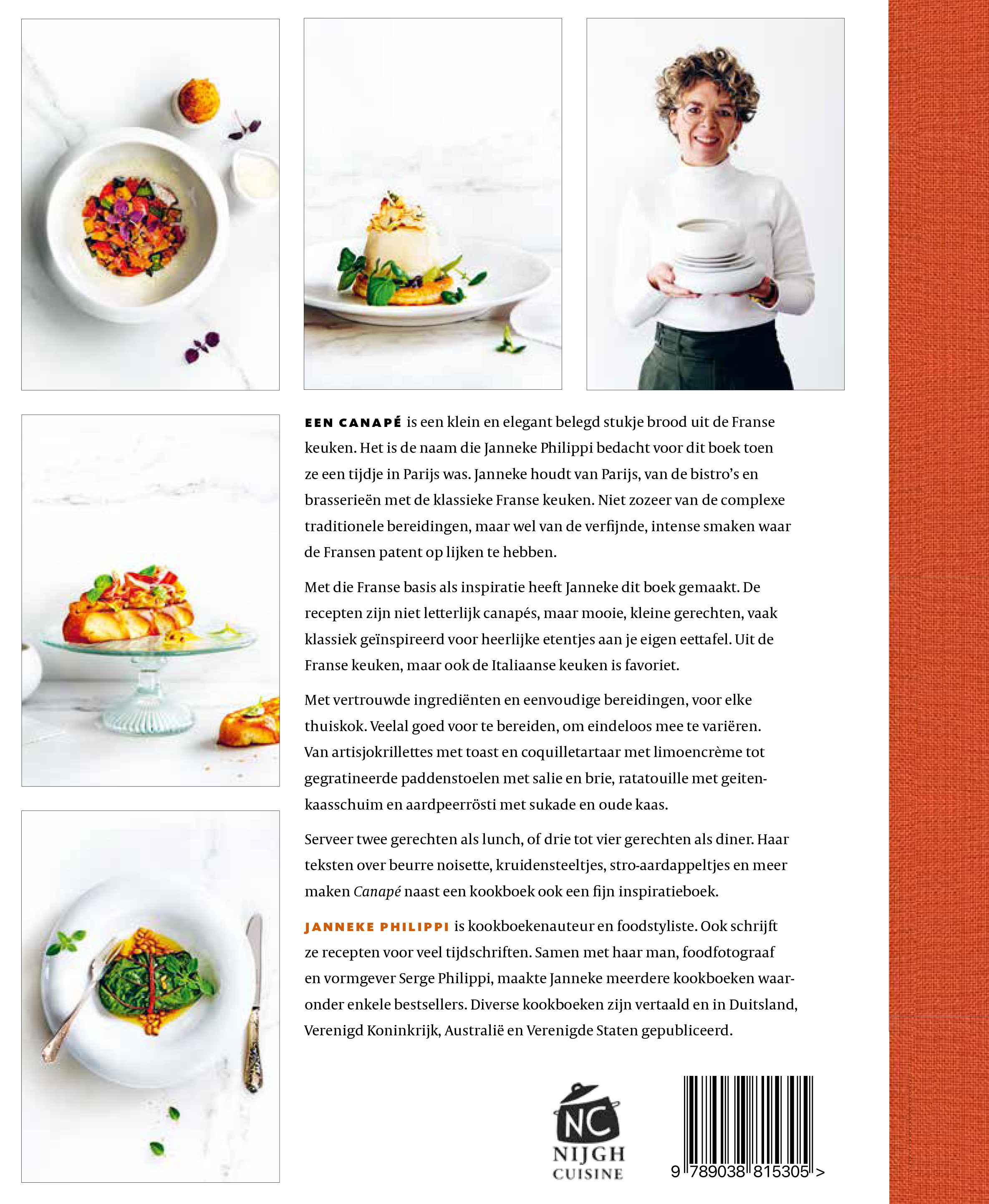 Canapé Kleine elegante gerechten voor lunch en diner