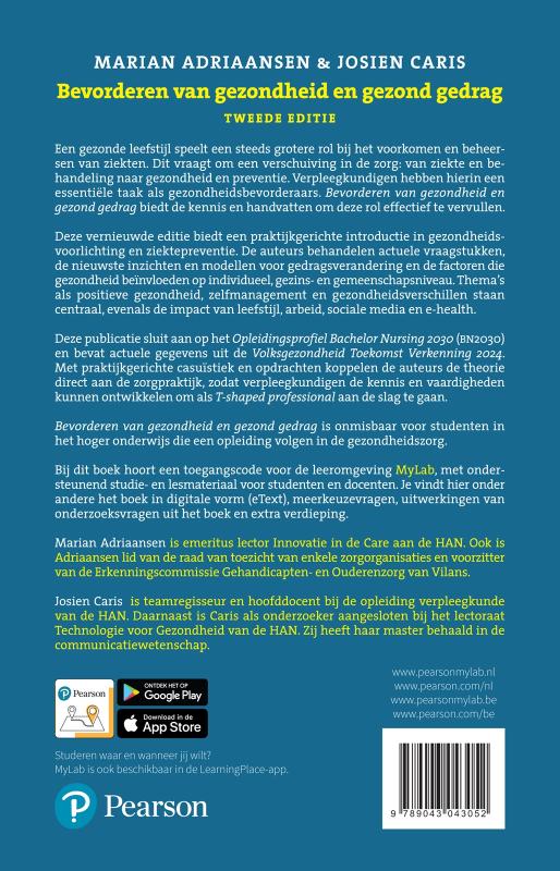 image for Bevorderen van gezondheid en gezond gedrag
