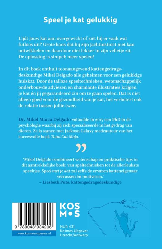 image for Speel met je kat: het geheim voor een gelukkige huiskat