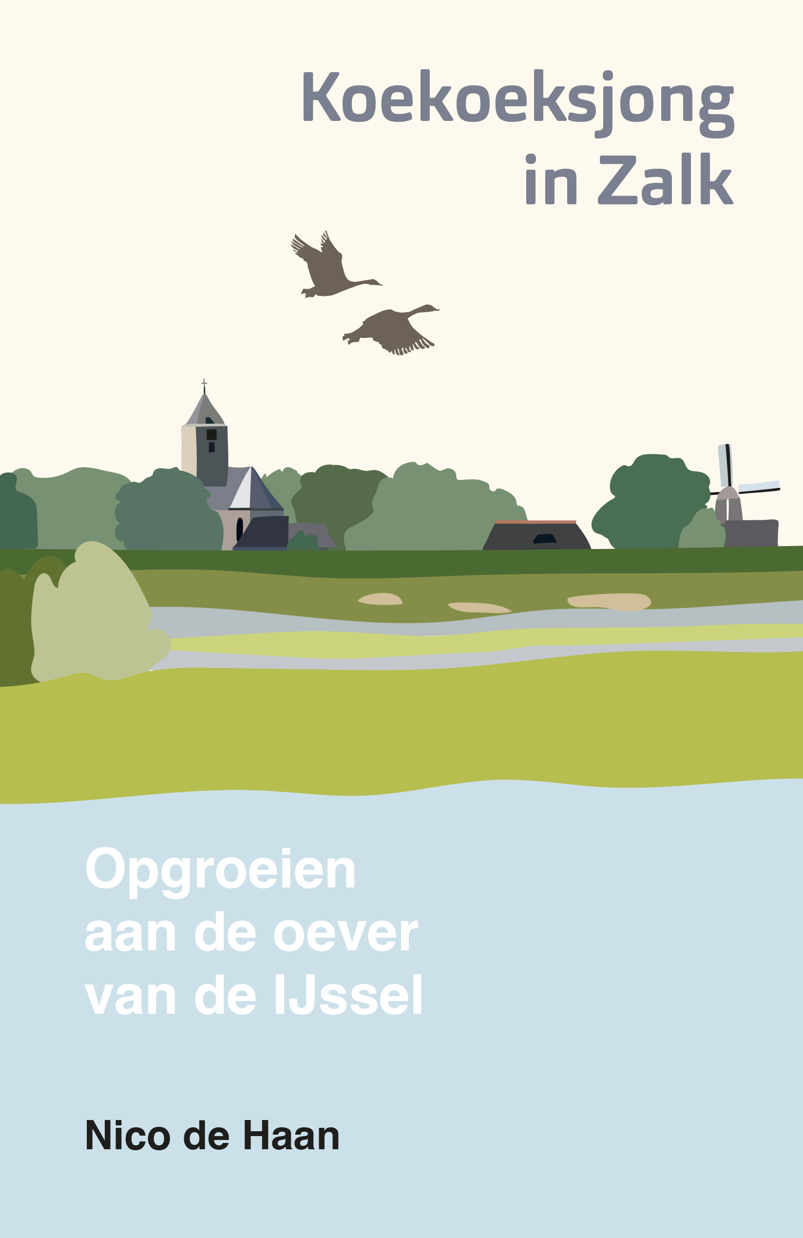 Koekoeksjong in Zalk Opgroeien aan de oever van de IJssel