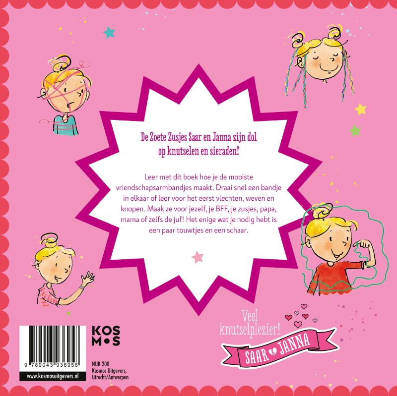 image for Knutselen met de Zoete Zusjes - vriendschapsarmbandjes