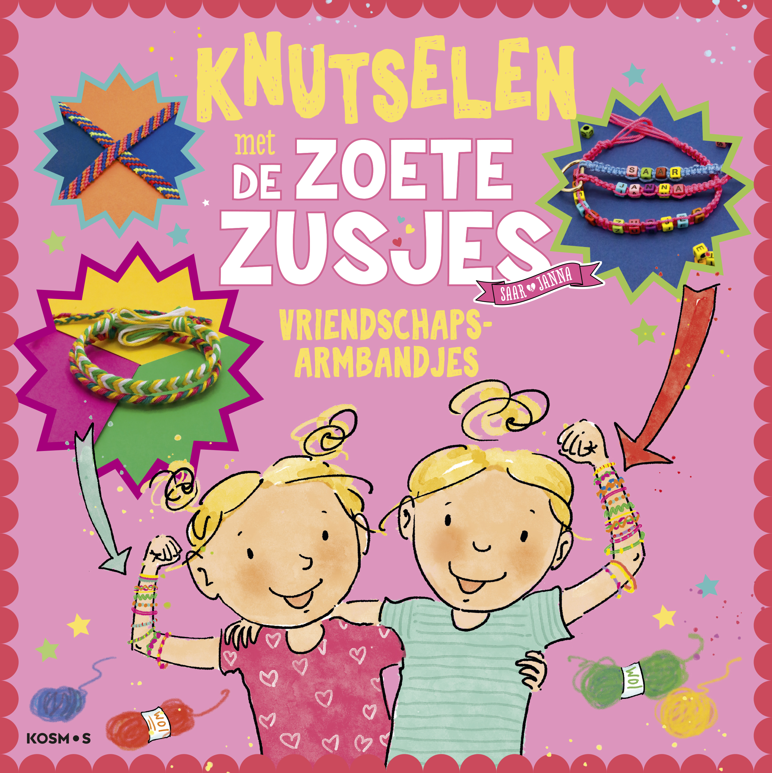 Knutselen met de Zoete Zusjes - vriendschapsarmbandjes 