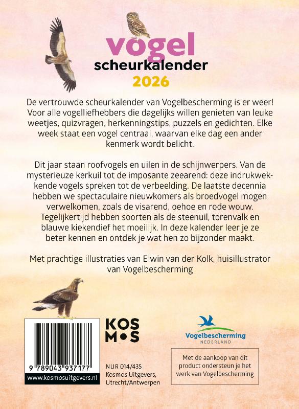 image for Vogelscheurkalender 2026