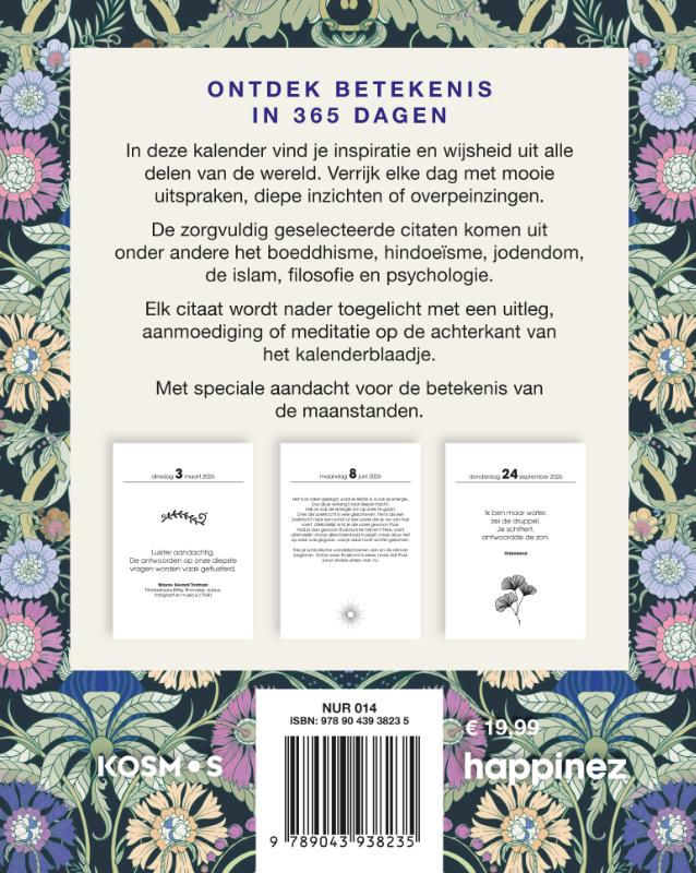 image for Happinez spirituele scheurkalender 2026