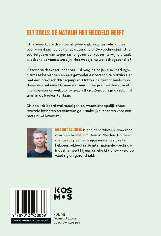 image for Gezonder in 30 dagen door onbewerkt voedsel