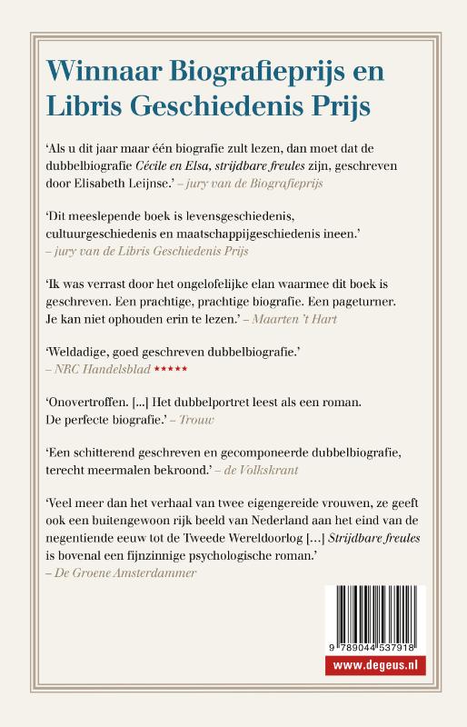 image for Cécile en Elsa, strijdbare freules