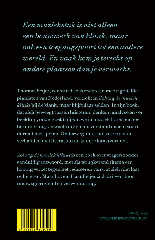image for Zolang de muziek klinkt