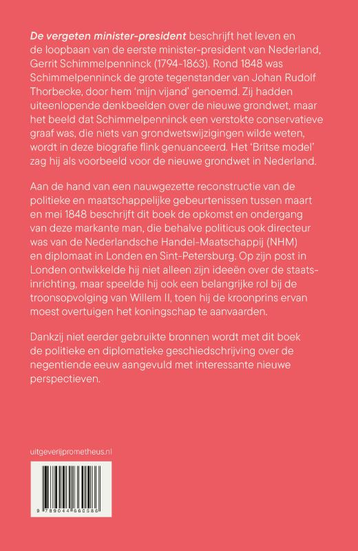 image for De vergeten minister-president