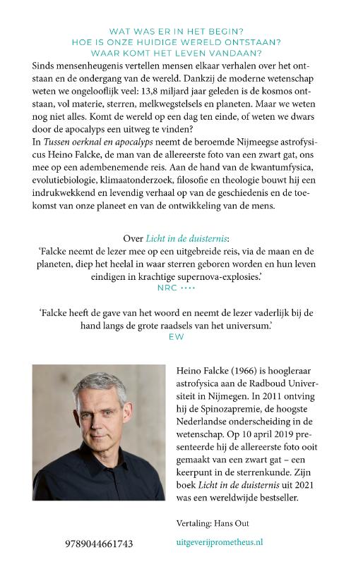 image for Tussen oerknal en apocalyps