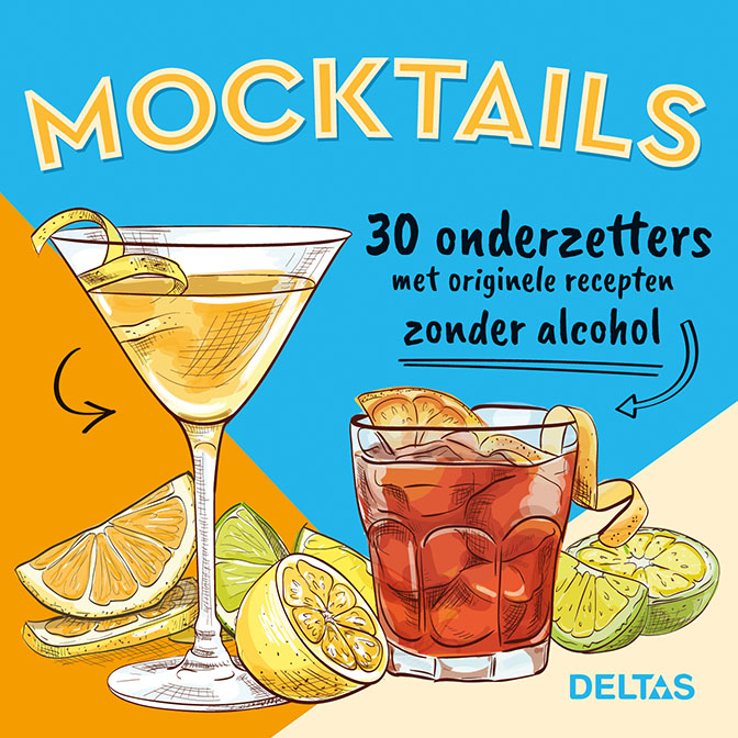 Mocktails 30 onderzetters met originele recepten zonder alcohol