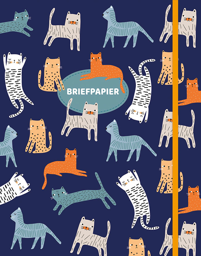 Briefpapier katten