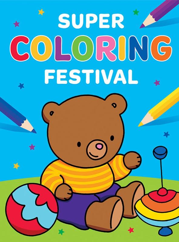 Super coloring festival