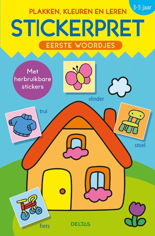 Stickerpret - Eerste woordjes (3-5 j.)