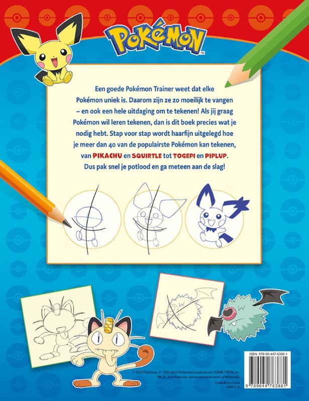 image for Pokémon - Stap voor stap leren tekenen