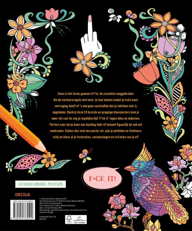 image for Het enige echte f*ck it kleurboek