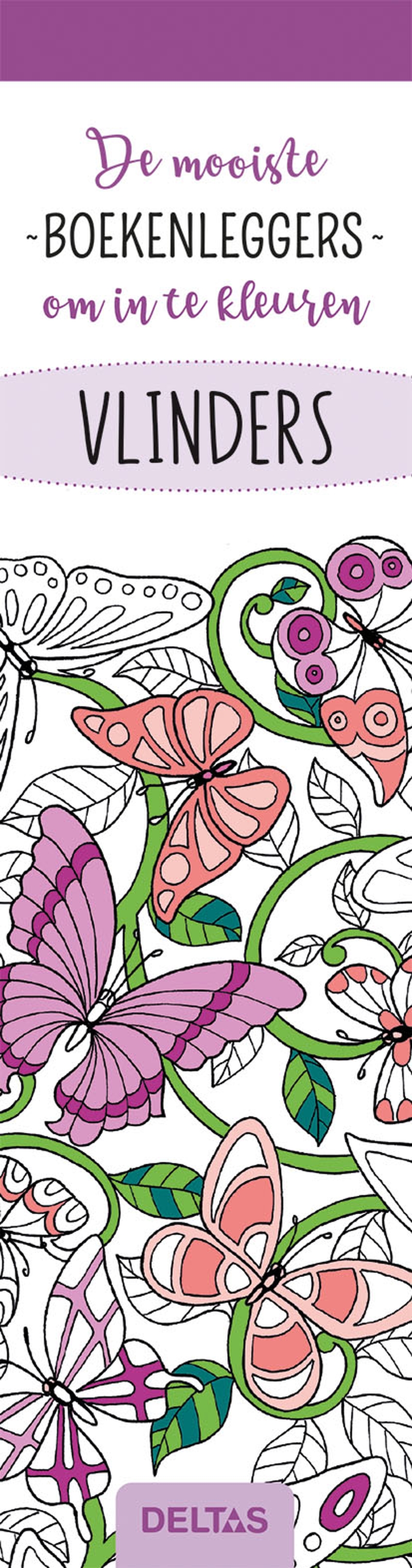 De mooiste kleurboekenleggers om in te kleuren - Vlinders