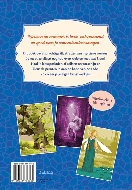 image for Kleuren op nummer voor volwassenen Fantasy