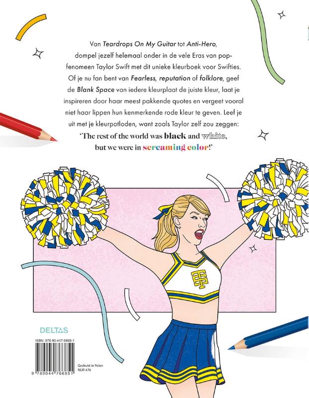 image for Taylor Swift - Kleurboek voor echte fans