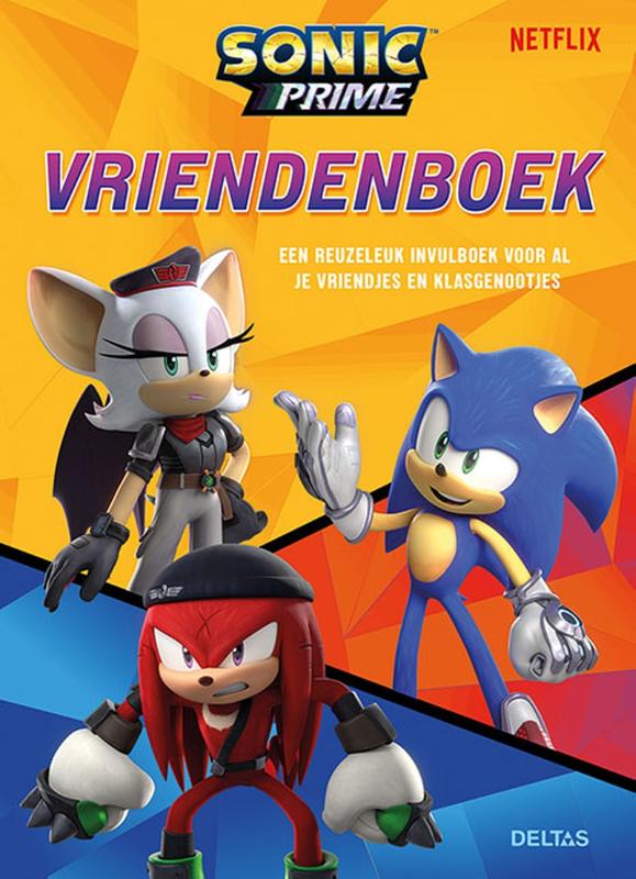 Sonic Prime vriendenboek