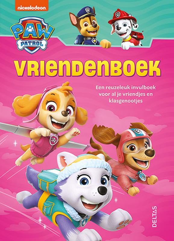 Paw Patrol vriendenboek