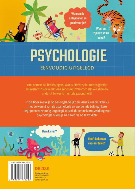 image for Psychologie eenvoudig uitgelegd