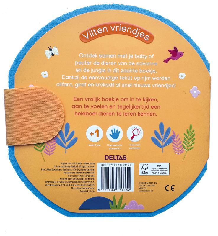 image for Vilten vriendjes - Wilde dieren