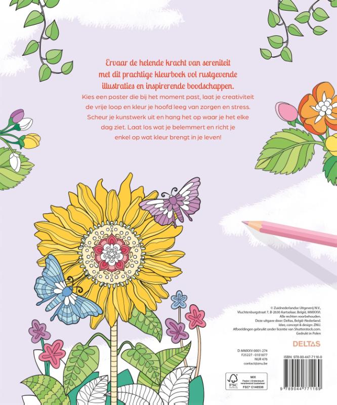 image for Color therapy Kom tot rust Kleurboek