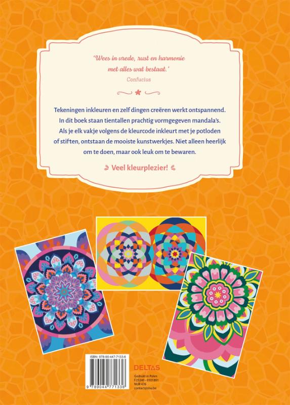 image for Kleuren op nummer voor volwassenen - Mandala's