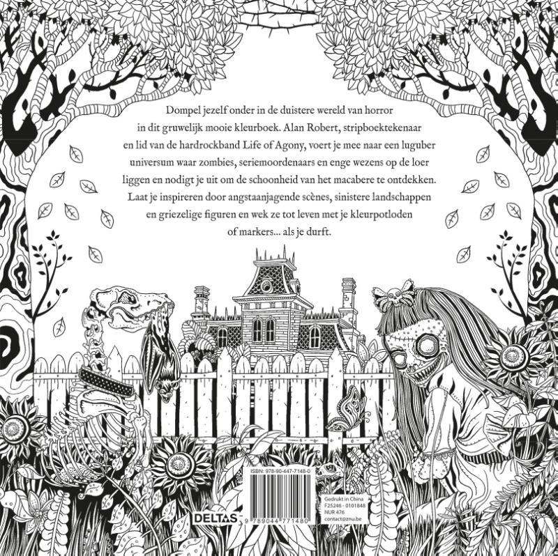 image for Het enige echte horror kleurboek
